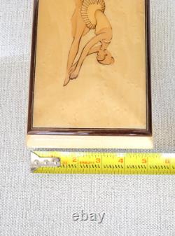 Rita Ford Ballerina Italian Inlay Music Box Reuge