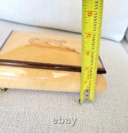 Rita Ford Ballerina Italian Inlay Music Box Reuge