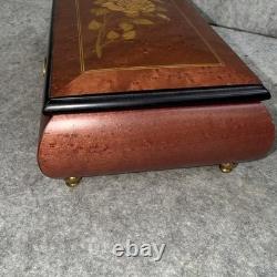 Romance Reuge Jewelry Music Box Switzerland The Magic Flute With Key