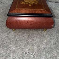 Romance Reuge Jewelry Music Box Switzerland The Magic Flute With Key