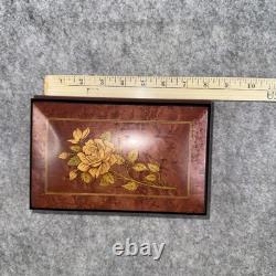 Romance Reuge Jewelry Music Box Switzerland The Magic Flute With Key