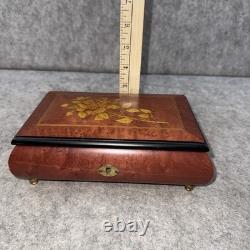 Romance Reuge Jewelry Music Box Switzerland The Magic Flute With Key