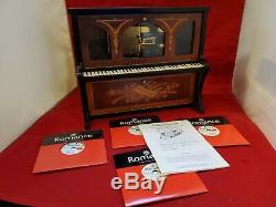 Romance by Reuge 4-1/2 Disc Music Box With Set of Four Discs. Hear it Play