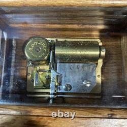 Romance by Reuge Music Box/ WIND BENEATH MY WINGS