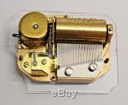 Romance by Reuge Swiss Made Music Box Movement 36 Note Melody #1898