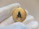 SOLID 14K GOLD PRE REUGE SILENT NIGHT MUSICAL CHARM PENDANT MUSIC BOX (video)