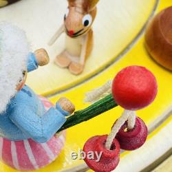 STEINBACH Music Box Happy Spring Festival Carved Wood REUGE Germany