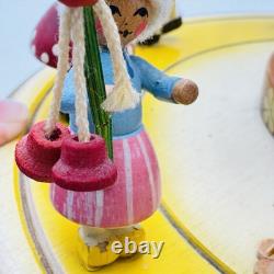 STEINBACH Music Box Happy Spring Festival Carved Wood REUGE Germany