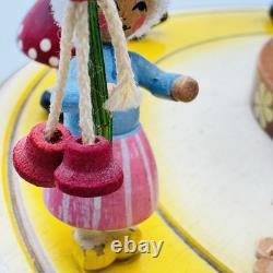 STEINBACH Music Box Happy Spring Festival Carved Wood REUGE Germany