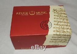 SWISS REUGE 72 MUSIC BOX 3 AIRS Beethoven CRYSTAL GLASS NEW