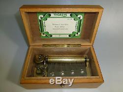 SWISS THORENS Pre Reuge Music Box 50 / 3 Wedding Song & More (WATCH THE VIDEO)