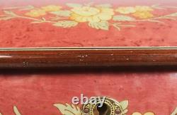 San Francisco Music Box Sorrento Italy Wood Inlay Marquetry Jewelry Box Reuge