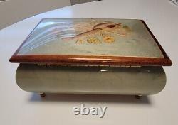 Sorrento Inlay Music Box Reuge Menuet Mozart Swiss Movement Made in Italy