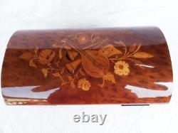 Sorrento Music Box Reuge Swiss Movement 36 Notes With Key