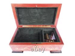 Sorrento Music Box Reuge Swiss Movement 36 Notes With Key