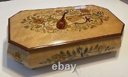 Sorrento Reuge Canon Pachelbel Italian Made Swiss Music Jewelry Box XL