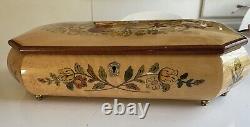 Sorrento Reuge Canon Pachelbel Italian Made Swiss Music Jewelry Box XL