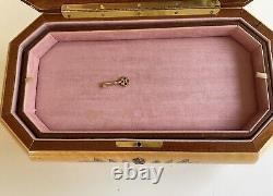 Sorrento Reuge Canon Pachelbel Italian Made Swiss Music Jewelry Box XL