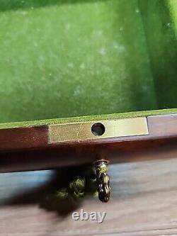 Sorrento Reuge Music Traditional Music Box + Key 36 Note Edelweiss Lara's Theme