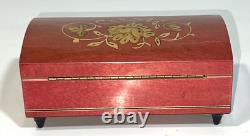 Sorrento Specialties Reuge Swiss Musical Wood Inlay Music Box Send in The Clowns