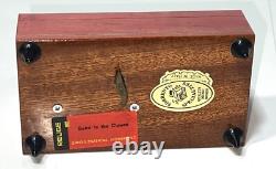 Sorrento Specialties Reuge Swiss Musical Wood Inlay Music Box Send in The Clowns