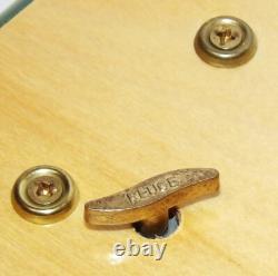 Stunning Ruege Italy Rectangle Green Wood Music Boxthat's What Friends Are For