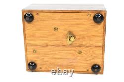 Stunning Vintage Reuge Sainte Croix Music Switzerland Edelweiss 1/36 Music Box