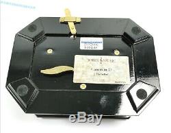Stunning boxed Reuge Jobin Swiss Romance Canon D Pachelbel Music box
