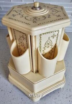 Swiss Harmony Roundelay Music Box Cigarette Or Lipstick Holder