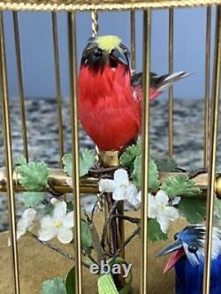 Swiss Musical Bird Double Bird Cage By Reuge Sainte Croix, Swiss Made