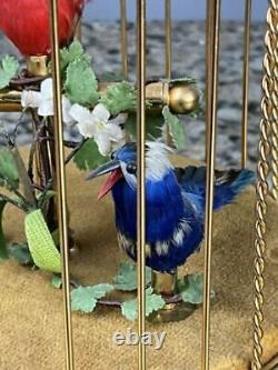 Swiss Musical Bird Double Bird Cage By Reuge Sainte Croix, Swiss Made