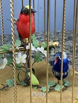 Swiss Musical Bird Double Bird Cage By Reuge Sainte Croix, Swiss Made