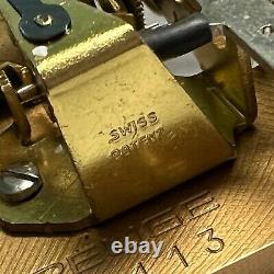 Swiss REUGE 72 Note Movement for DIY Music box 3.72.21 VINTAGE