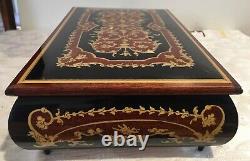 Swiss REUGE Musical Jewelry Box MORE with KEY