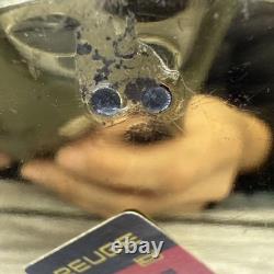 Swiss Reuge Dancing Ballerina Music Box Carousel Holder Porcelain Case Roses