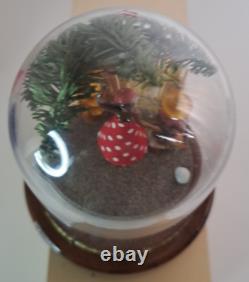 Swiss Reuge Dome Music Box with Dancer in Calypso Scene Tune Matilda Matilda