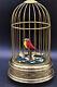 Swiss Reuge Music Box Bird Cage with Musical Automation Singing Birds