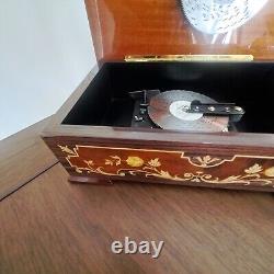 Swiss Reuge Music Box Changeable 6 Metal Disk With Different Melodies