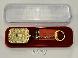 Swiss Reuge Musical Pendant Key Chain Music Box Doctor Zhivago Lara's Theme