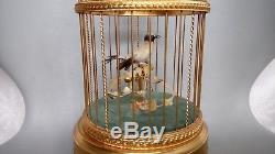 Swiss Reuge Singing Bird Cage Music Box Automaton