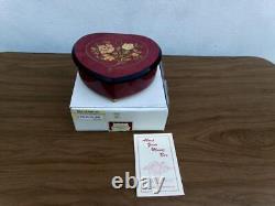 Swiss Reuge Sorrento Italy Music / Jewelry Box Plays My Heart Will Go On Nib