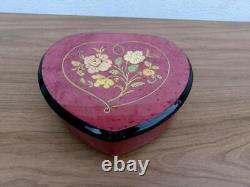 Swiss Reuge Sorrento Italy Music / Jewelry Box Plays My Heart Will Go On Nib