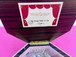 Swiss Reuge Sorrento Italy Music / Jewelry Box Plays My Heart Will Go On Nib