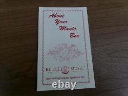 Swiss Reuge Sorrento Italy Music / Jewelry Box Plays My Heart Will Go On Nib