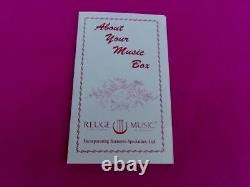 Swiss Reuge Sorrento Italy Music / Jewelry Box Plays My Heart Will Go On Nib