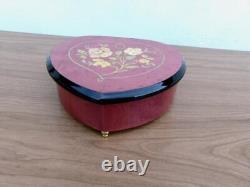 Swiss Reuge Sorrento Italy Music / Jewelry Box Plays My Heart Will Go On Nib