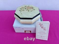 Swiss Reuge Sorrento Italy Music / Jewelry Box Plays My Heart Will Go On Nib