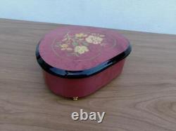 Swiss Reuge Sorrento Italy Music / Jewelry Box Plays My Heart Will Go On Nib