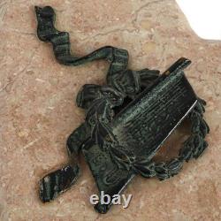 Swiss Thorens Reuge Bronze and Marble Grand Piano Music Box