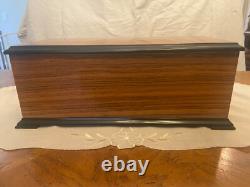 Switzerland Reuge Inlaid Case 72 Note 5 Cylinder 15 Songs Music Box 1989 Beauty